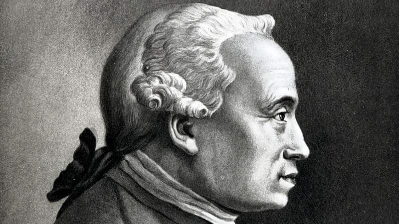 Un portrait d'Emmanuel Kant très connu dans le monde de l'art