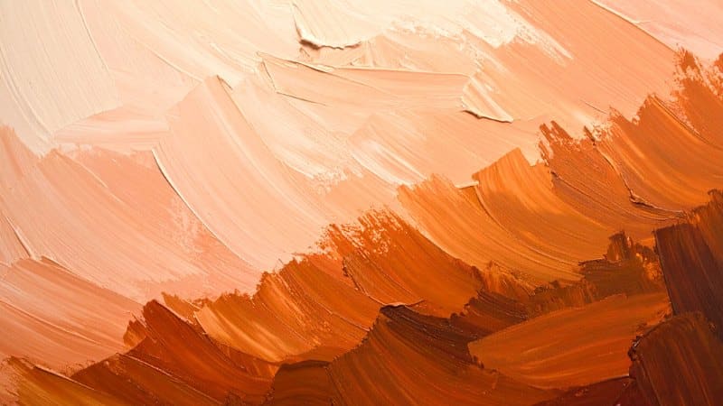 Une illustration du gras sur maigre en peinture à l'huile